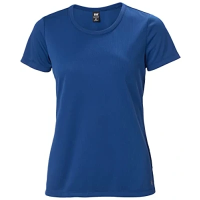 Imagen de Helly Hansen W Verglas Shade Camisa de Tenis, Mujer, 606 Deep FJORD, X L