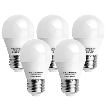 Imagen de Aigostar Bombilla LED E27 9W (Equivalente a 62W), Luz Blanca 6500K, 840 Lúmenes, CRI superior 80, Ahorro de Energía, No Regulable 5 Unidades