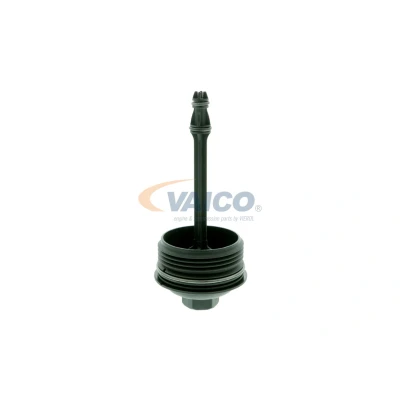 Imagen de VAICO V10 3162 Cubierta, caja filtro de aceite Original calidad VOLKSWAGEN: Passat B6 Berlina, GOLF 6, B7 Variant, AUDI: A6 C7 Berlina