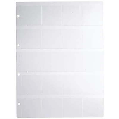 Imagen de Pardo 102000 Pack de 10 fundas para colección variada, 20 alojamientos