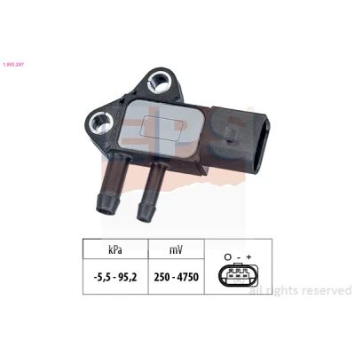 Imagen de EPS 1.993.297 Sensores Made in Italy OE Equivalent AUDI: A6 C6 Berlina, Q7, A8 D3, VOLKSWAGEN: Touareg I, Phaeton