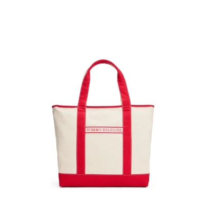 Imagen de Tommy Hilfiger Summer TOTE Unisex Bolso shopping, Talla: One Size, Red