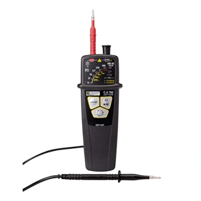 Imagen de Chauvin Arnoux CA762 Probador de ausencia voltaje equipo prueba, hasta 690 VAC, IP2X