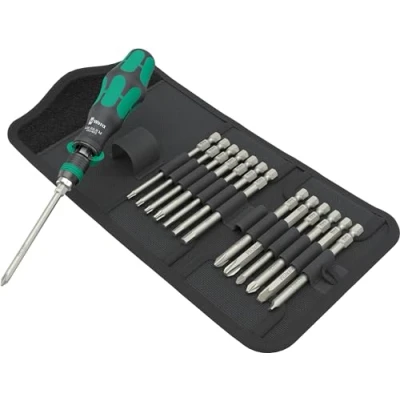 Imagen de Wera 05051061001 Kraftform Kompakt 838 RA R M Set 1, 15 piezas