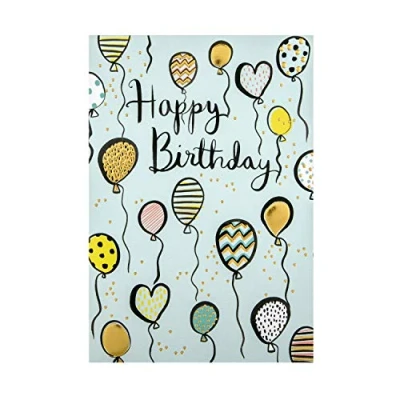 Imagen de Hallmark Tarjeta de cumpleaños general, diseño en relieve