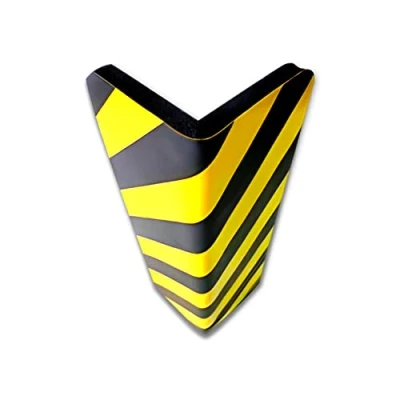 Imagen de parking facil protector de esquinas y garajes color: amarillo negro medidas: 70 x 30 cm fácil instalación con autoadhesivo