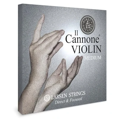 Imagen de Larsen violin strings Il CANNONE set medium Direct&amp;Focused