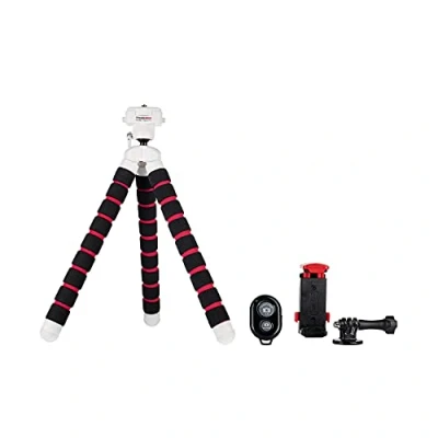 Imagen de Datacolor Spyder Tripod Pro: un trípode versátil y flexible para cámara smartphone con mando a distancia universal fotos vídeos manos libres