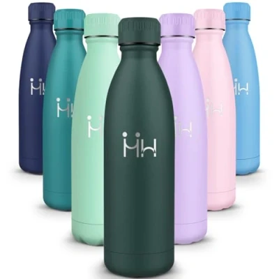 Imagen de HoneyHolly Botella Agua Acero Inoxidable, Termica 1000ml sin BPA, de Deportiva, Doble Pared al Vacío a Prueba Fugas, Cantimplora para Gimnasio