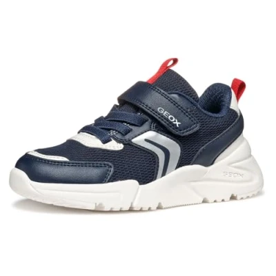 Imagen de Geox Loftus Zapatillas para niños, Talla: 24, Blau Zapatos