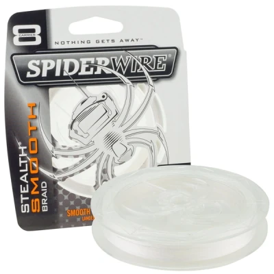 Imagen de Spiderwire Stealth Smooth 8 &#039;Translucent&#039; 0.13mm 300m Hilo trenzado