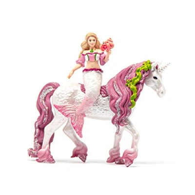 Imagen de Schleich 70593n Figura Sirena Feya en Unicornio Marino