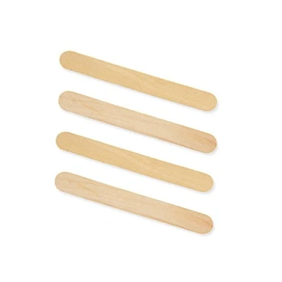 Imagen de 100 X ratiomed Bajalenguas mediw Brentwood, madera Espátula Natural, unsteril