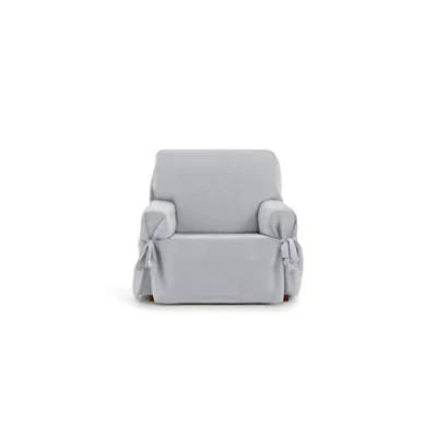 Imagen de Eysa Levante Funda de sofá, Algodón, Gris, 1 Plaza