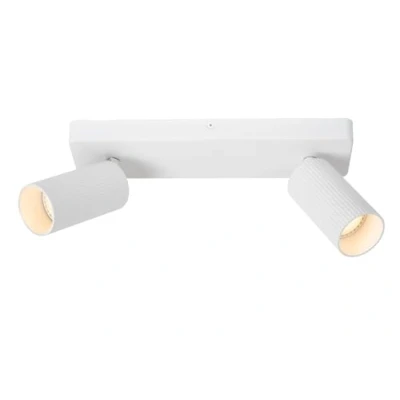 Imagen de Lucide Foco de techo Clubs, 2 luces, blanco