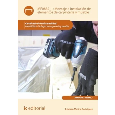 Imagen de Montaje e instalación de elementos carpintería y mueble. MAMD0209 Trabajos mueble