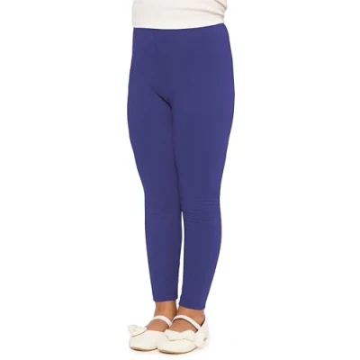 Imagen de Merry Style Leggins de algodón para Niñas Mallas deportivas Pantalones Largos Ropa Deportiva Leggings niña MS10 225 (Cobalto,134)
