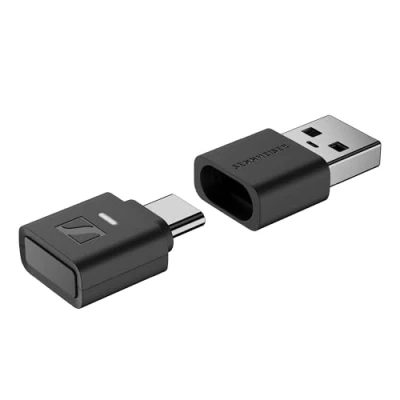 Imagen de Sennheiser Dongle BTD 700 Bluetooth USB aptX Lossless, Auracast, transmisor de Audio Listo para Usar Auriculares y Altavoces Latencia ultrabaja, 5.4, Compatible con C A