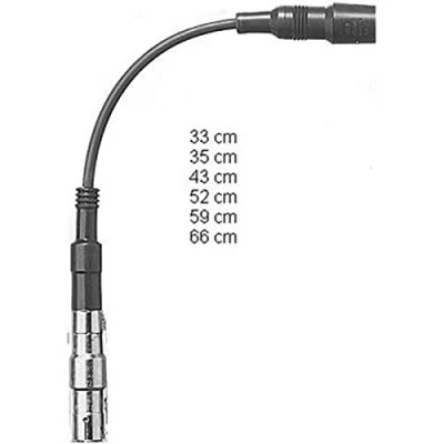 Imagen de BERU ZE765 Juego de Cables Encendido 6 AUDI: A4 B5 Avant, Coupe B3, A6 C5 Berlina
