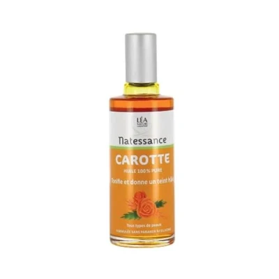 Imagen de Aceite de zanahoria NATESSANCE revitaliza y broncea la piel, 50 ml, 1 unidad
