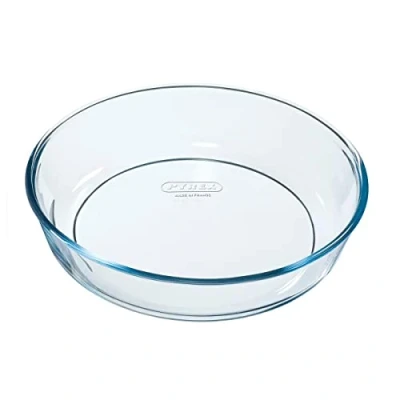 Imagen de Pyrex Classic Molde Vidrio para Tarta, borosilicato, 26 cm