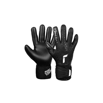 Imagen de Reusch Pure Contact Infinity Junior Black 4.5 Guantes de Portero para niños