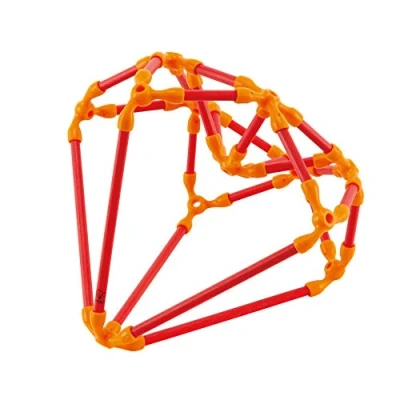 Imagen de Hape E5567 Flexistix Creative Construction Set Made from Bamboo Building Toys