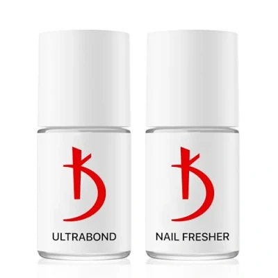 Imagen de Kodi Professional Primer Uñas y Deshidratador para 2 * 15ml sin ácido Bonding Adhesives Desengrasante