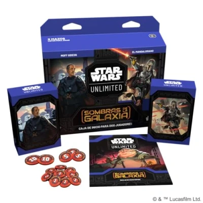 Imagen de Fantasy Flight Games Star Wars Unlimited: Sombras de la Galaxia Caja Inicio Juego Cartas Coleccionables A Partir 12 Años para 2 Jugadores 30 Min por Partida Español