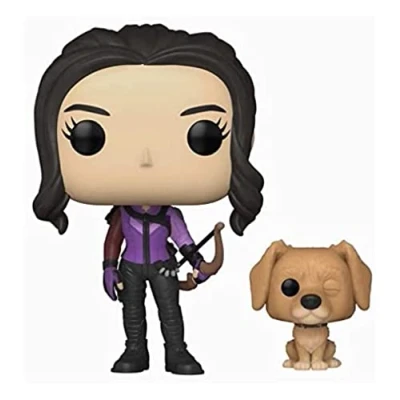 Imagen de Funko Pop! &amp; Buddy: Hawkeye Kate Bishop with Dog TV Show Figura de Vinilo Coleccionable Idea Regalo Mercancia Oficial Juguetes para Niños y Adultos Fans
