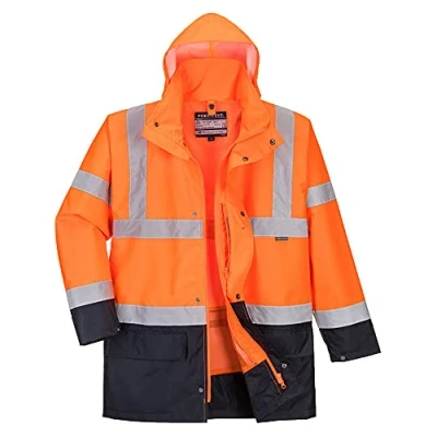 Imagen de Portwest Chaqueta 5 En 1 Bicolor Essential, Tamaño: 4XL, Color: Naranja/Marino, S766ONR4XL