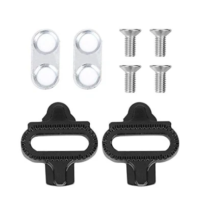 Imagen de DEWIN Tacos de Bicicleta Autoblocantes, Ciclismo Carretera Juego Bicicletas Montaña para Pedal Locking Plate Accessory SPD