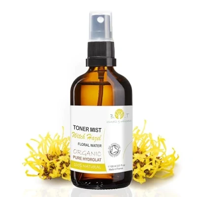 Imagen de B.O.T Cosmetic &amp; Wellness Limpiador Facial de Hamamelis 1L Tónico y Corporal Desmaquillante Natural Reduce Arrugas Mejora Circulación Sanguínea, Transparente, 1 l