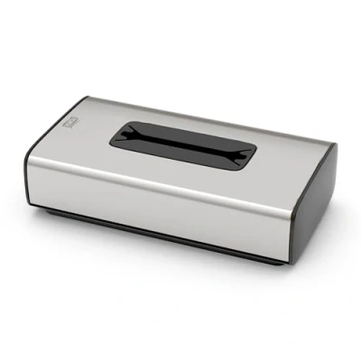 Imagen de Tork 460013 Dispensador para pañuelos faciales / Caja de compatible con el sistema F1 Color acero