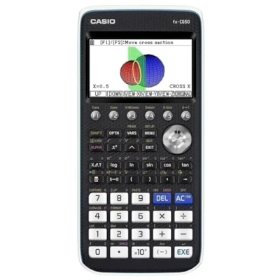 Imagen de Casio FX CG50 Calculadora Gráfica, Pantalla a Color Alta Resolución, Negro