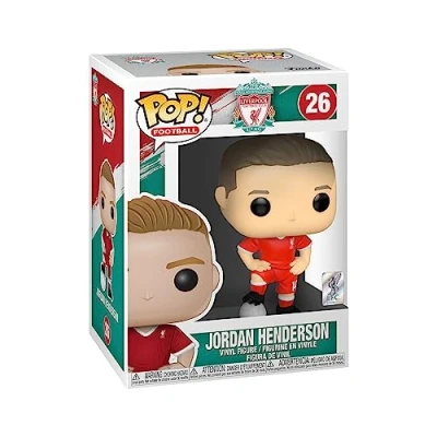 Imagen de Funko Pop! Vinyl Football: Liverpool Jordan Henderson FC Figura de Vinilo Coleccionable Idea Regalo Mercancia Oficial Juguetes para Niños y Adultos Sports Fans
