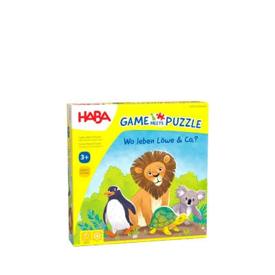 Imagen de HABA WO Leben LÖWE CO Puzle para niños, Talla: One Size, Bunt