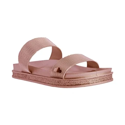 Imagen de DON ALGODON Chanclas mujer Sandalias Verano Cofú, Bronce, 37 EU
