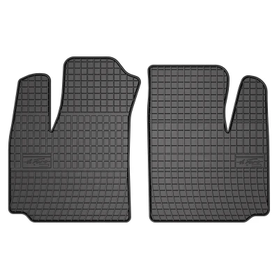 Imagen de FROGUM 0911P Juego de alfombrillas suelo Caucho delante 2 negro Adaptado FIAT: Doblo I Cargo norauto, oscaro, mister auto