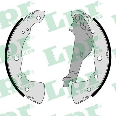 Imagen de LPR 01217 Zapatas de freno 203 32 con palanca mano NISSAN: MICRA 5