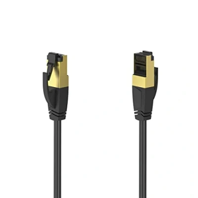 Imagen de Cable de red Hama 00200692, Ethernet RJ 45, 1.5 m, Hasta 40 Gbps, Negro