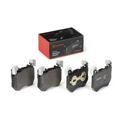 Imagen de BREMBO P 50 171 Juego de pastillas freno preparado para indicador desgaste Chapa antichirridos sin accesorios, con pesos equilibrio