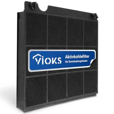 Imagen de filtro de carbón activo, 230 x 210 mm, como Elica Model15 para campana extractora