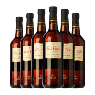 Imagen de Lustau Rio Viejo Oloroso Palomino Fino Seco Jerez Xérès Sherry 75 cl Vino generoso (Caja de 6 Botellas cl)