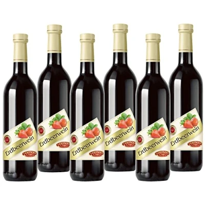 Imagen de gerst de labranza Fresas Vino, 6 unidades (6 x 745 ml)