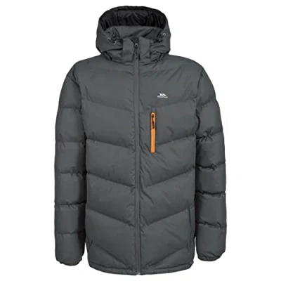 Imagen de TRESPASS Blustery Chaqueta Acolchada para Hombre, Color Ceniza, Talla S, Gris
