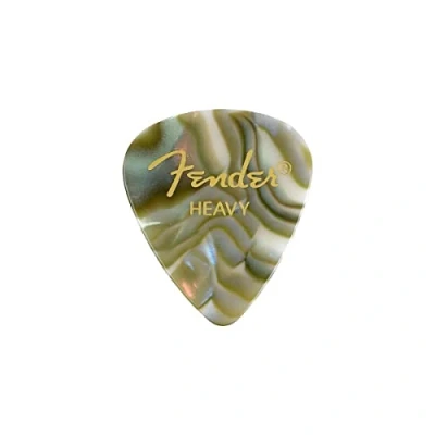 Imagen de Fender Púas 351 Shape Premium para guitarra eléctrica, acústica, mandolina y bajo (12 unidades)