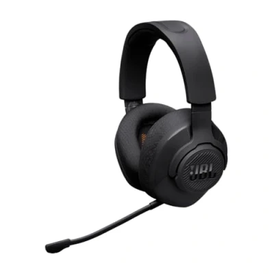 Imagen de Auriculares gaming JBL Quantum 360 Wireless, QuantumSURROUND Sound, Bluetooth, Autonomía 22h, Micrófono, Negro