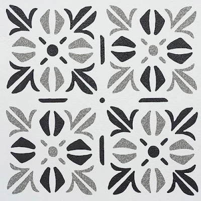 Imagen de d c fix suelo vinilo autoadhesivo Patrones de cubia 11 losetas impermeable, decorativo vinilico baldosas azulejos adhesivos PVC para cocina, baño y salón 30x30 cm