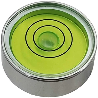 Imagen de UMEI nivel de burbuja aluminio 25 x 10 mm, agua verde alta precisión para medición horizontal